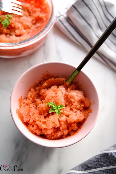 Watermelon Granita Watermelon Granita