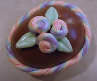 How to Make a Polymer Clay Look of Chocolate Easter Egg
