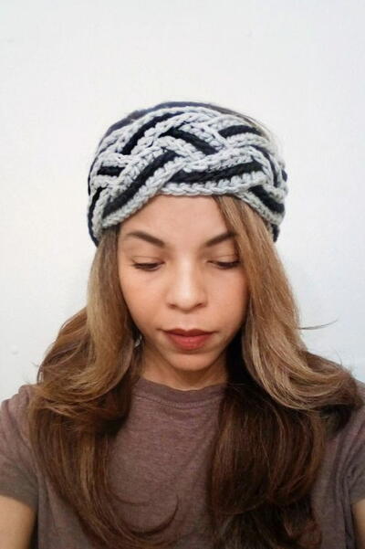 Crochet Braided Headband Crochet Braided Headband