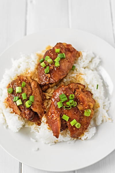 Slow Cooker Garlic And Honey Chicken Slow Cooker Garlic And Honey Chicken