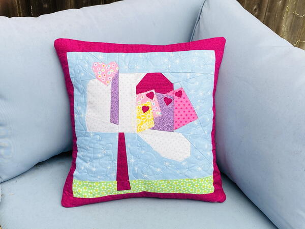 How To Turn A Quilt Block Into An Envelope Pillow How To Turn A Quilt Block Into An Envelope Pillow