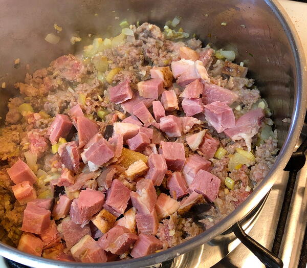 Ham Sausage And Rice Soup Ham Sausage And Rice Soup