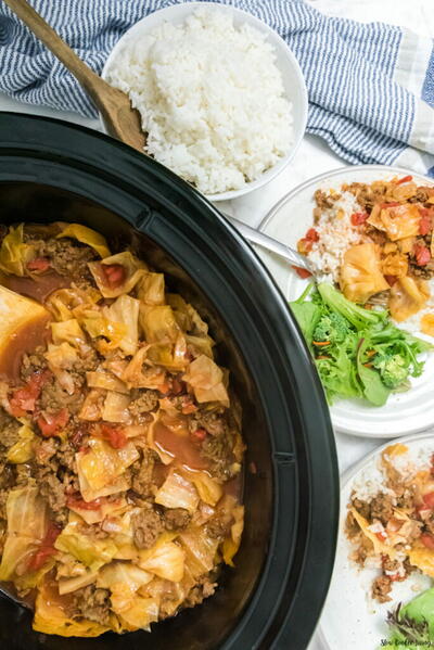 Slow Cooker Unstuffed Cabbage Rolls Slow Cooker Unstuffed Cabbage Rolls
