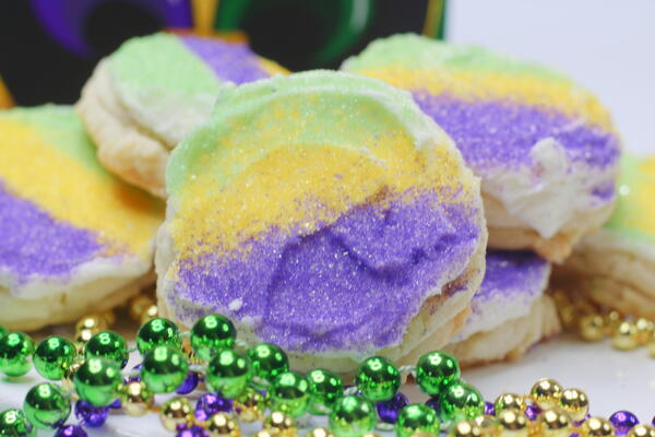 Jubilant Mardi Gras Cookie Recipe Jubilant Mardi Gras Cookie Recipe