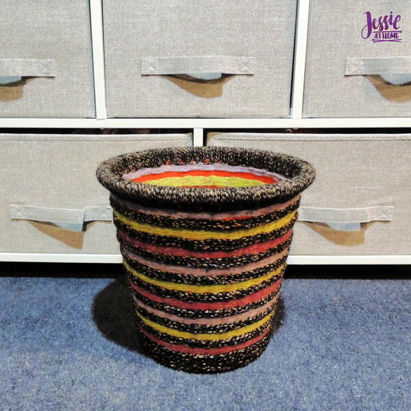 Diy Decorative Waste Basket Tutorial Diy Decorative Waste Basket Tutorial
