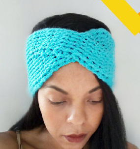 Easy Twisted Crochet Ear Warmers Easy Twisted Crochet Ear Warmers