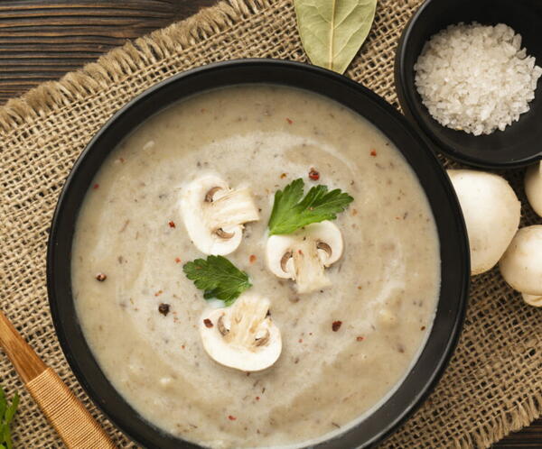 Delicious And Creamy Mushroom Soup Delicious And Creamy Mushroom Soup