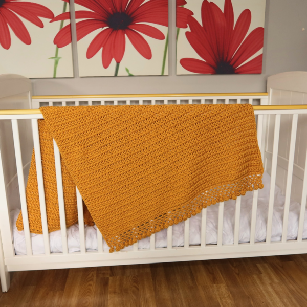 Stars Pom Poms Baby Blanket Free Pattern Stars & Pom Poms Baby Blanket Free Pattern