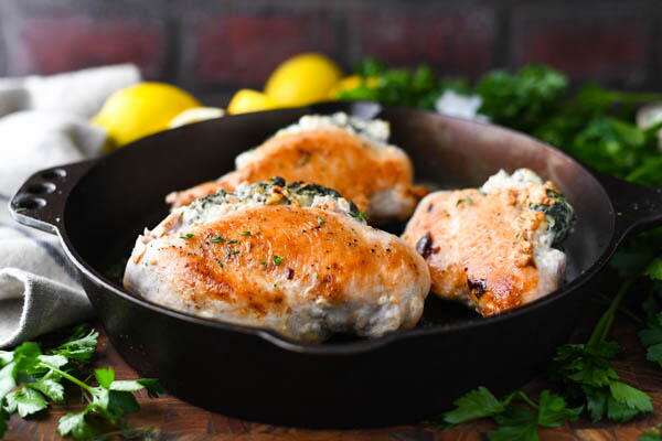 Spinach Stuffed Chicken