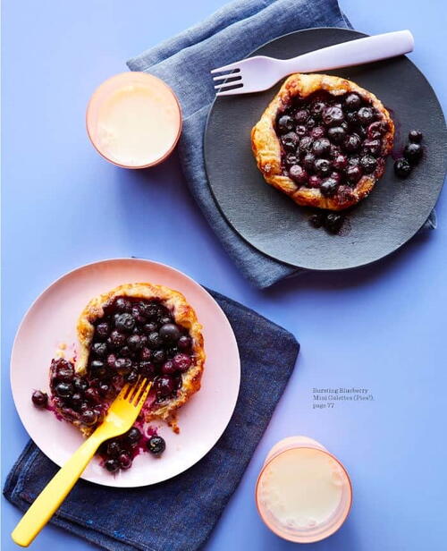 Easy Bursting Blueberry Mini Galettes (pies!)