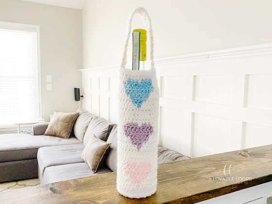 Heart Wine Bottle Bag Heart Wine Bottle Bag