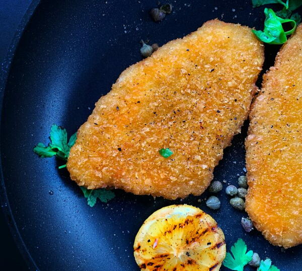 Crispy Oven Baked Garlic Breast Chicken Crispy Oven Baked Garlic Breast Chicken