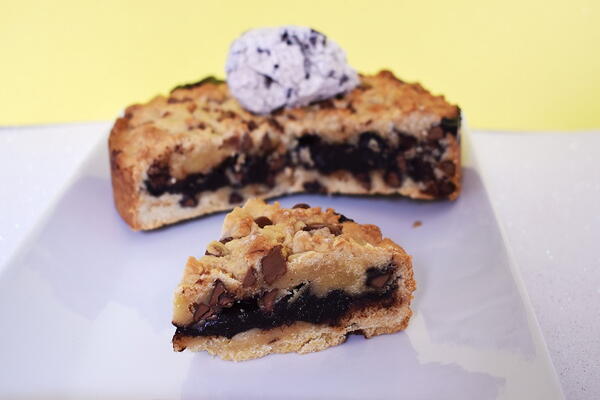 Hot Fudge Cookie Pie Hot Fudge Cookie Pie