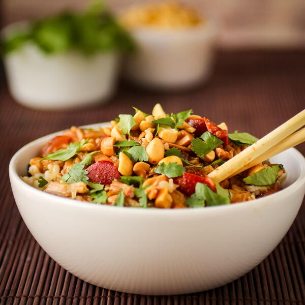 Slow Cooker Thai Peanut Chicken Slow Cooker Thai Peanut Chicken