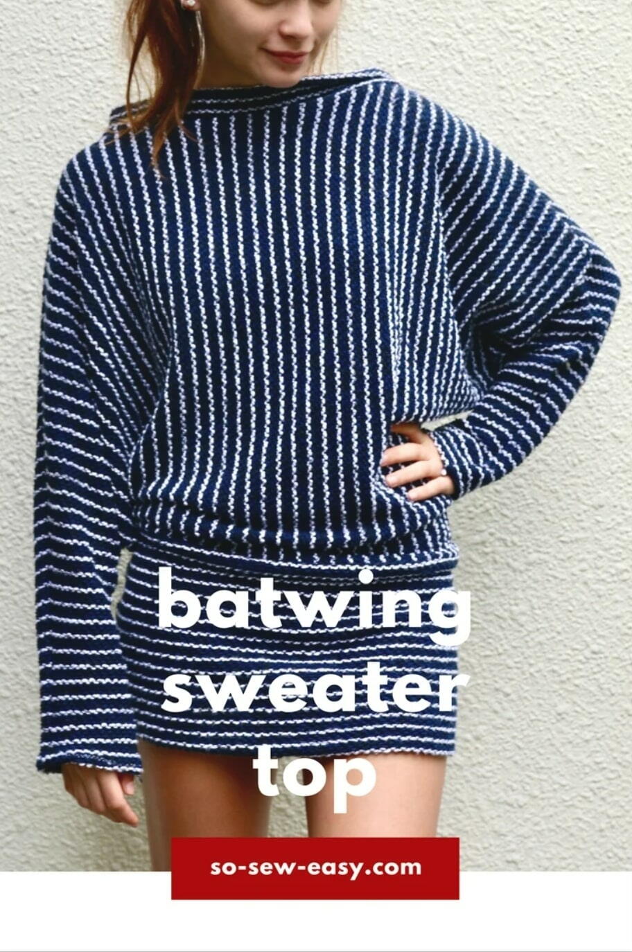 Batwing Sweater Top Free Pattern