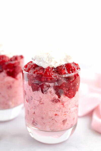 Raspberry Parfait Dessert Raspberry Parfait Dessert