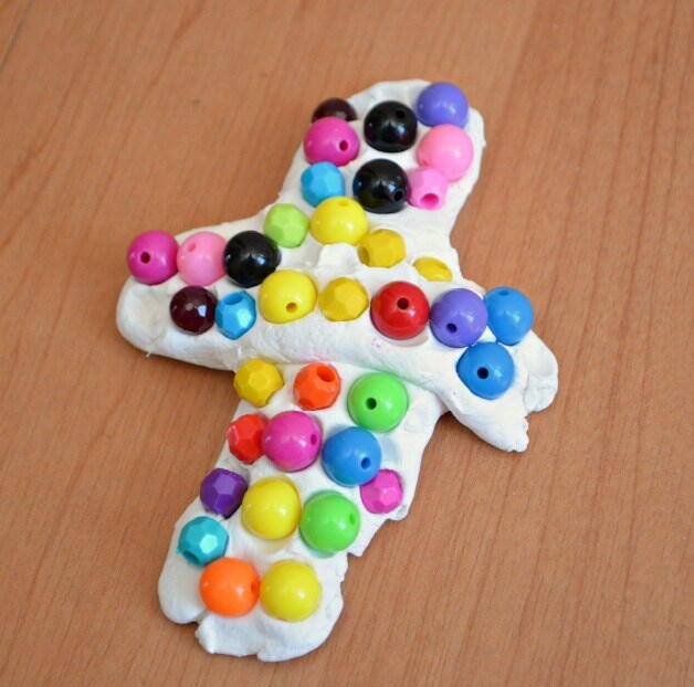 Beaded Clay Crosses Beaded Clay Crosses