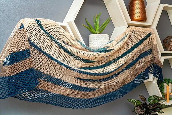 Fishermans Wharf Crochet Shawl Fisherman's Wharf Crochet Shawl