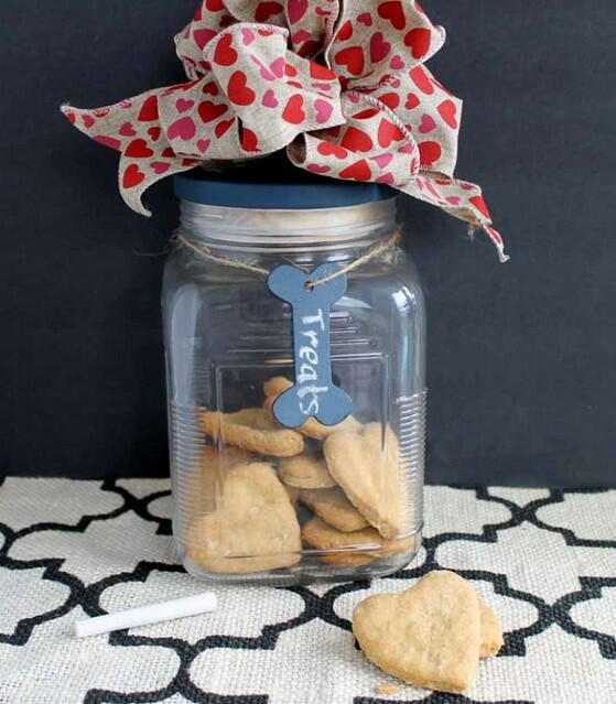 Homemade Dog Treat Gift Idea Homemade Dog Treat Gift Idea