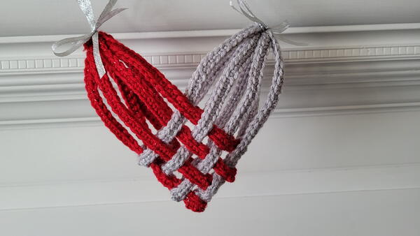 Woven Heart Basket Woven Heart Basket