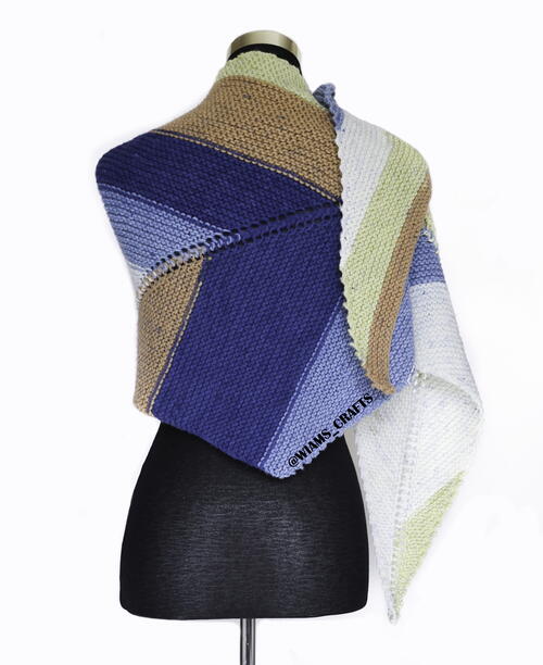 Easy One Cake Shawl Easy One Cake Shawl