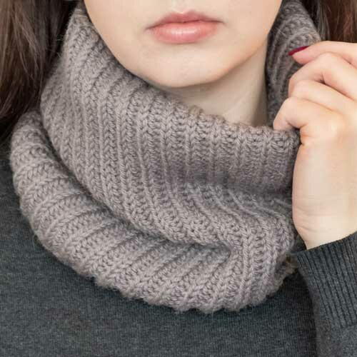 English Rib Cowl English Rib Cowl