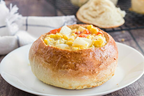 Italian Bread Bowls Italian Bread Bowls