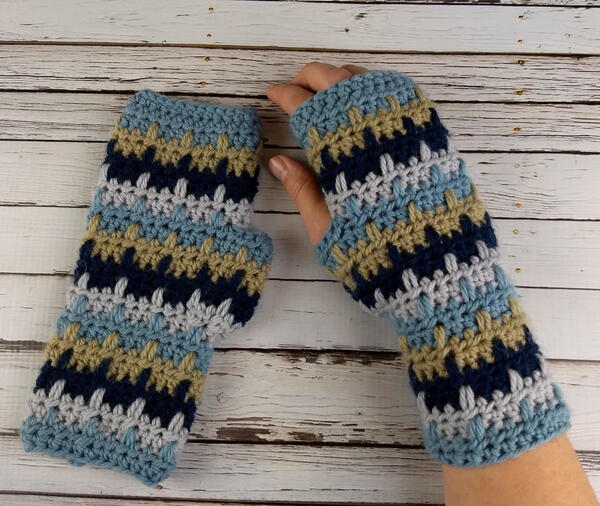 Seaside Fingerless Gloves Seaside Fingerless Gloves