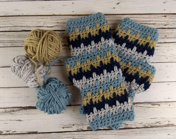 Seaside Fingerless Gloves Seaside Fingerless Gloves