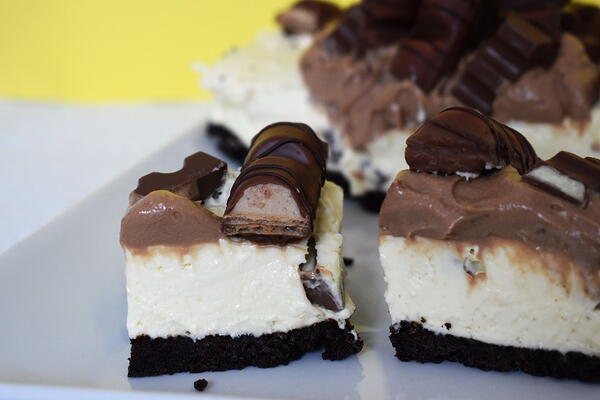 No Bake Kinder Bueno Cheesecake No Bake Kinder Bueno Cheesecake
