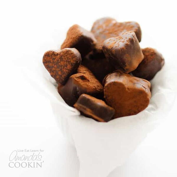 Chocolate Covered Fruit Truffles Chocolate Covered Fruit Truffles