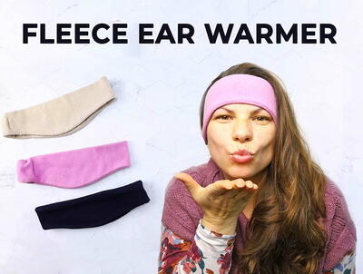 Easy Fleece Ear Warmer