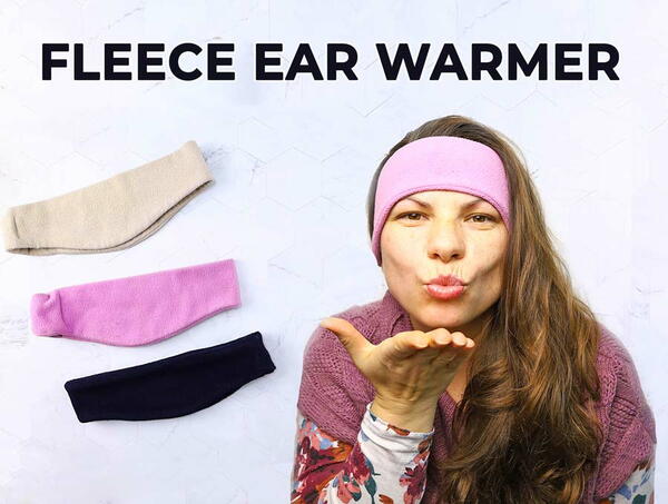 Easy Fleece Ear Warmer Easy Fleece Ear Warmer