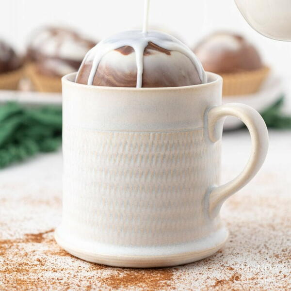Marbled Mocha Hot Cocoa Bombs Marbled Mocha Hot Cocoa Bombs