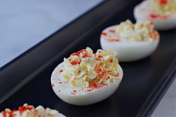Dill Deviled Eggs Dill Deviled Eggs