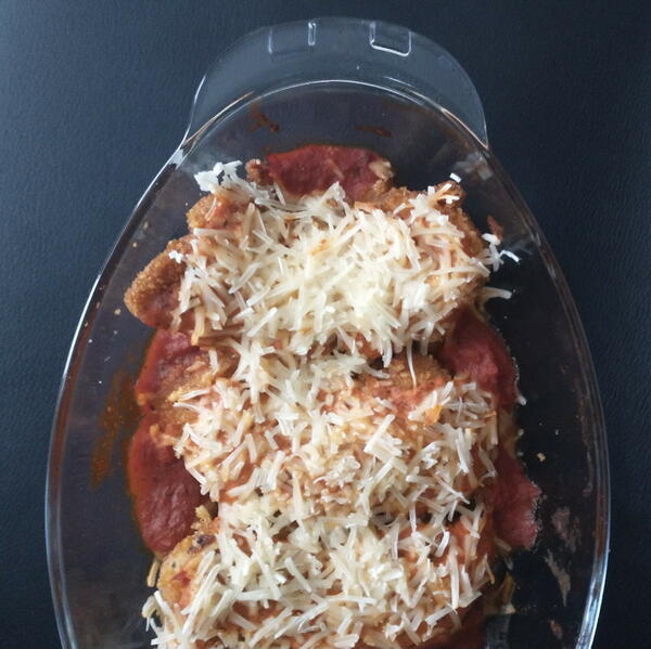 Spicy Chicken Parmigiana - Gluten Dairy And Egg Free Spicy Chicken Parmigiana - Gluten, Dairy And Egg Free