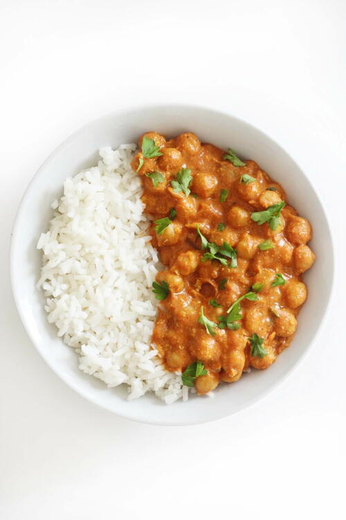 Vegan Butter Chicken indian Butter Chickpeas Vegan Butter Chicken (indian Butter Chickpeas)