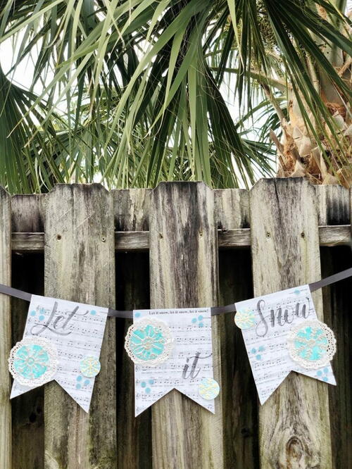 Let It Snow Banner Let It Snow Banner