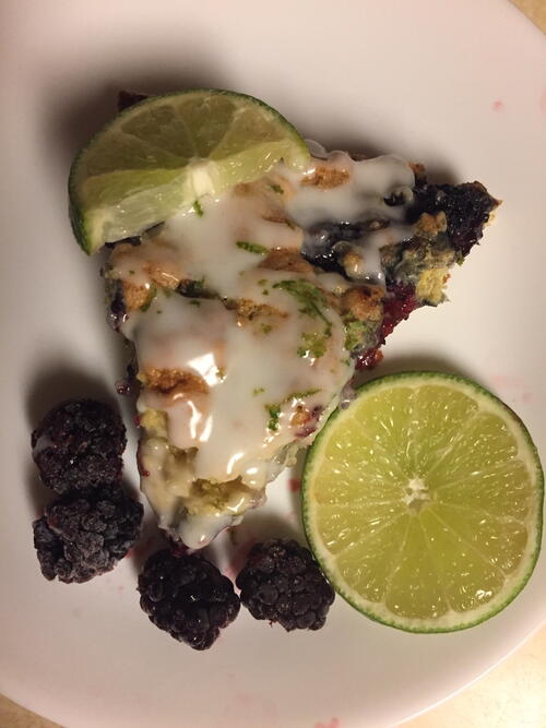 Blackberry Lime Scones Blackberry Lime Scones