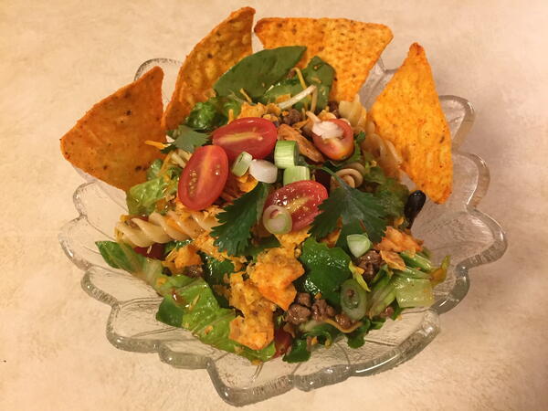 Taco Pasta Salad Taco Pasta Salad