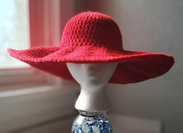 Easy Crochet Summer Hat Easy Crochet Summer Hat