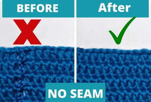 Go Seamless!! Crochet Invisible Join The Easy Way