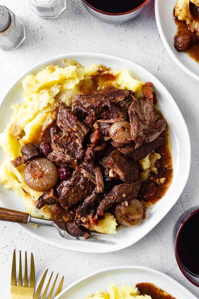 Slow Cooker Boneless Beef Ribs In Pomegranate Sauce Slow Cooker Boneless Beef Ribs In Pomegranate Sauce