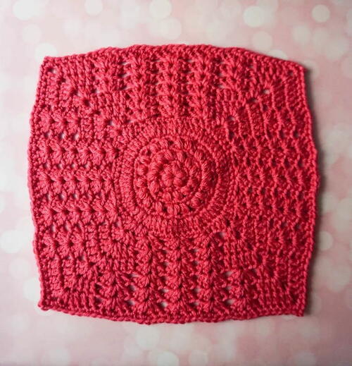Puffs And Double V-stitch Square Puffs And Double V-stitch Square