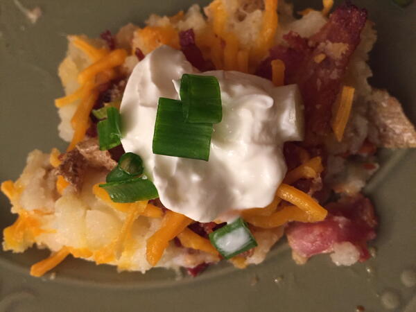 Twice Baked Potato Casserole Twice Baked Potato Casserole