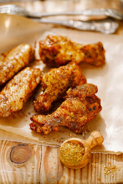 Copycat Louisiana Rub Chicken Wings By Wingstop