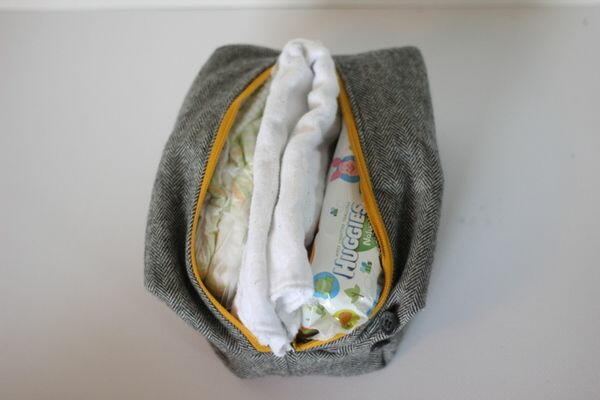 Little Man Diaper Clutch Little Man Diaper Clutch