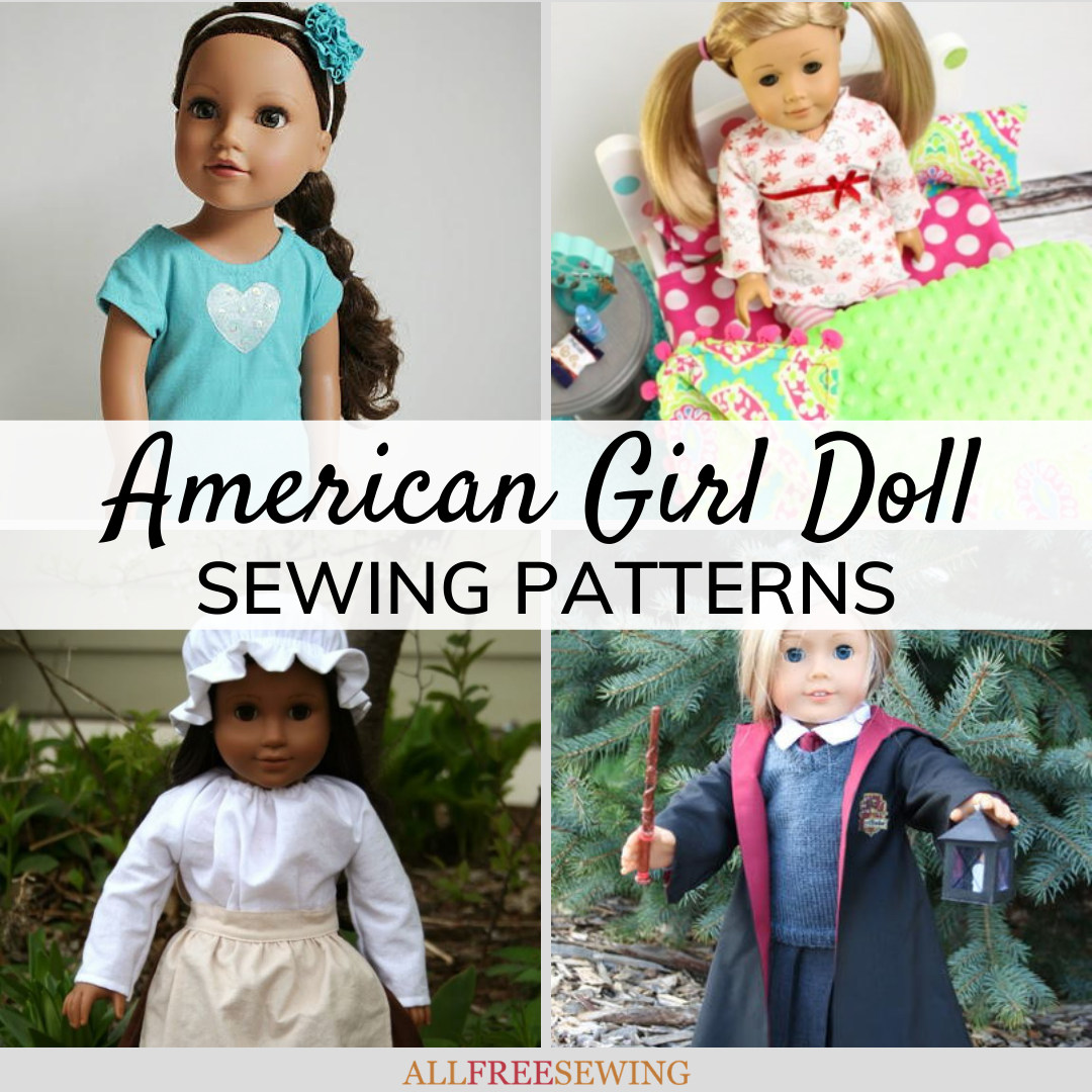 10 Free Sewing Patterns for Doll Clothes