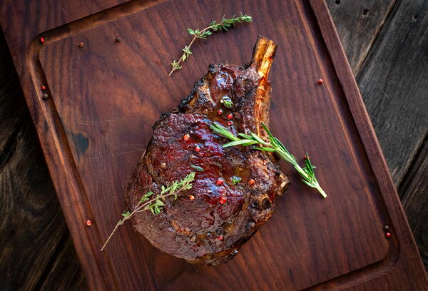 Bone-in Glazed Hawaiian Ribeye Steak Bone-in Glazed Hawaiian Ribeye Steak