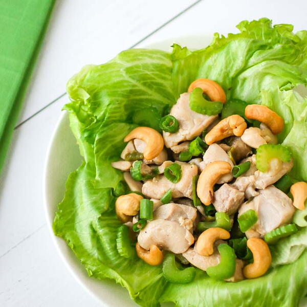 Healthy Chicken Lettuce Wraps Healthy Chicken Lettuce Wraps